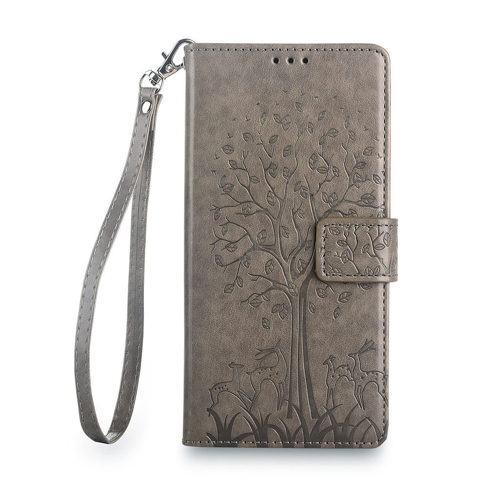 Life Tree Embossed Card Holder Bracket Cell Phone Case - Temu Canada