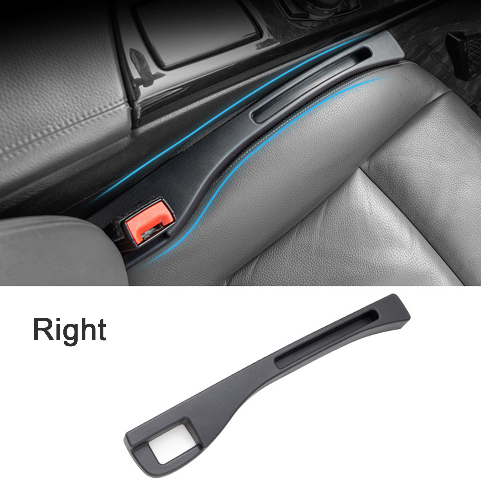 Autositz Lückenfüller, universell für Auto Suv LKW, füllen Sie die Lücke  zwischen Sitz und Konsole Seitennaht Stecker Streifen