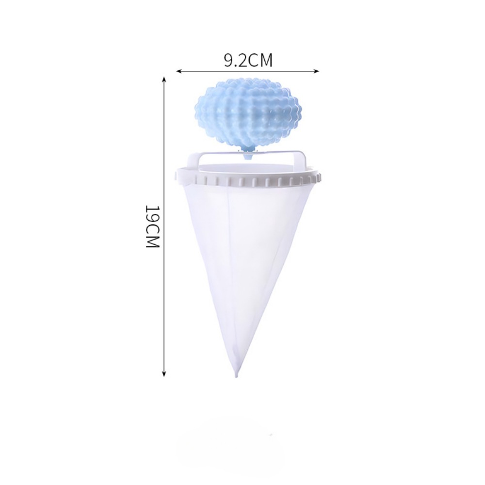 Lint Catcher For Laundry Reusable Washer Lint Catcher Cone-shaped