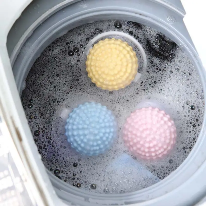 1 Washing Machine Floating Lint Mesh Bag And Laundry Ball, Lint