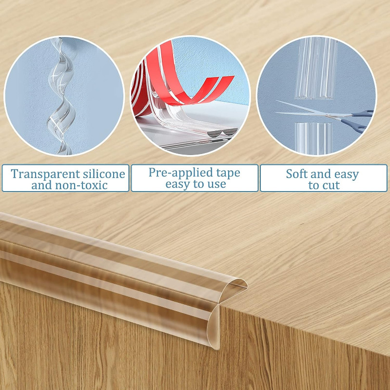 Soft Baby Proofing Corner Guards Pre taped Table Corner - Temu