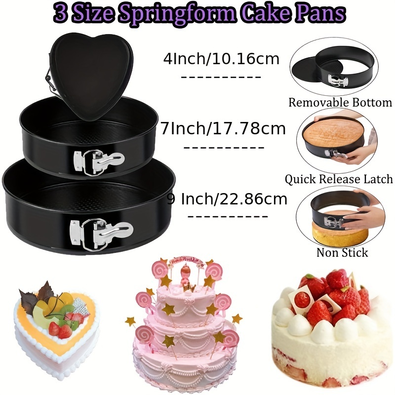 Cake Turntable Set Cake Baking Supplies Cake Decorating - Temu