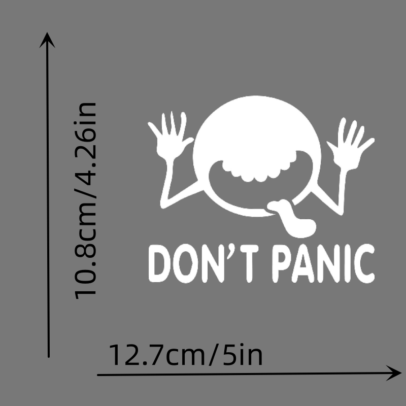 DON'T PANIC - The Hitchhiker's Guide To The Galaxy