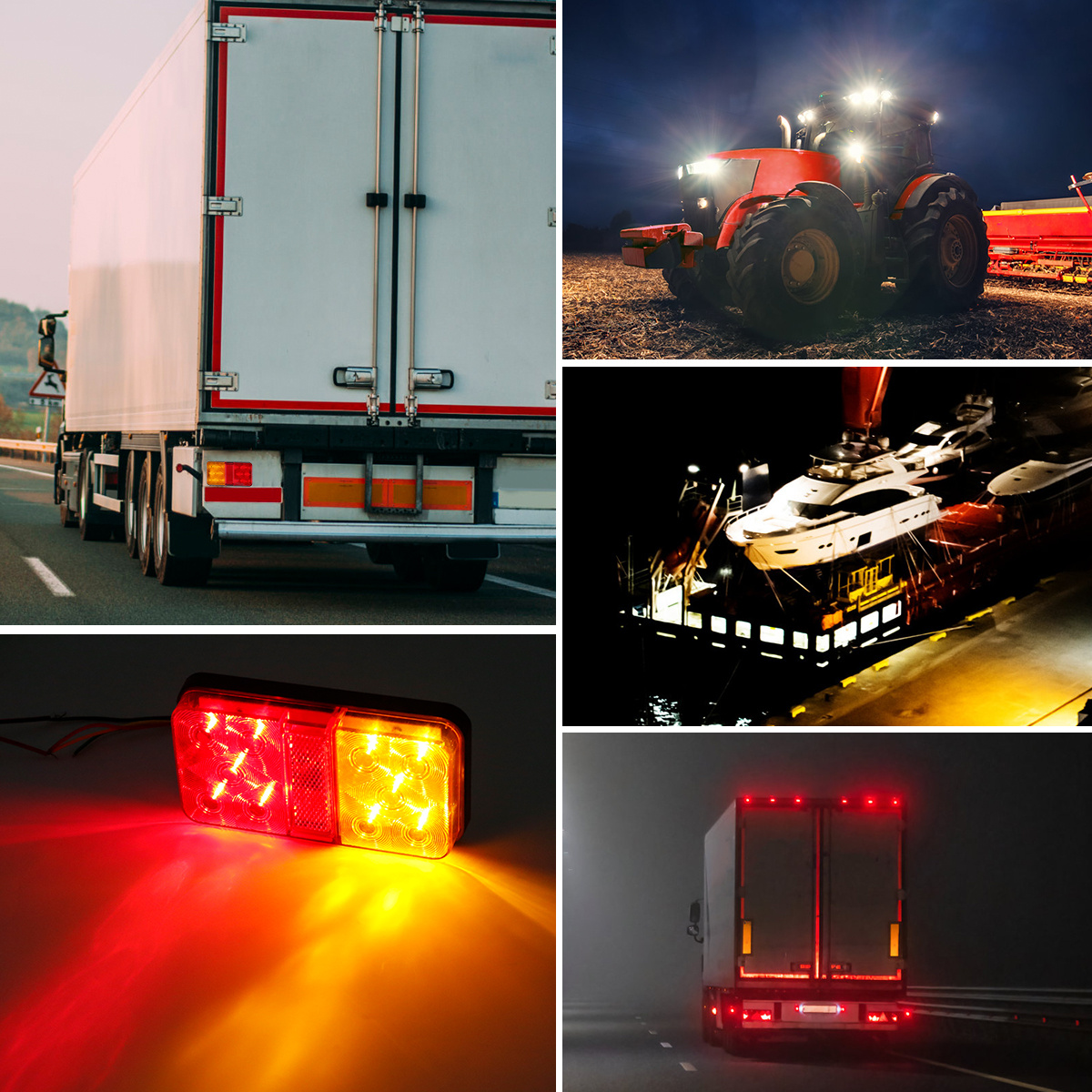 LED Rückleuchten – Für Traktoren, Anhänger und Lkw!