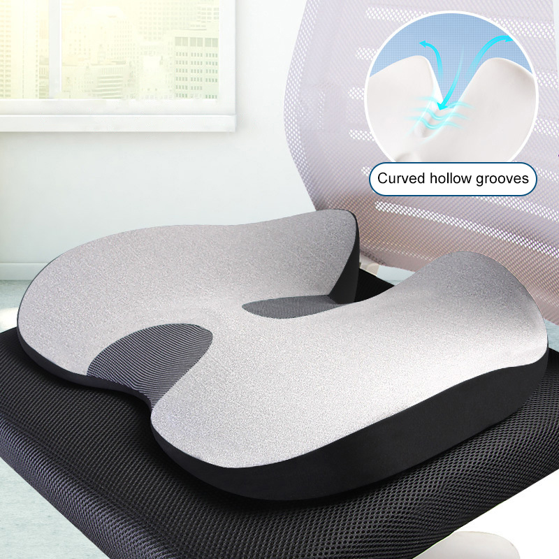 Memory Foam Seat Cushion - Chair Pillow, Drive Universal Gel and Memory  Foam Posterior Seat Cushion