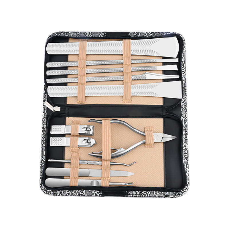 Manicure Set, Pedicure Kit Nail Clipper Set Professional Men Grooming Kit  Stainless Steel Portable Travel Nail Kit 