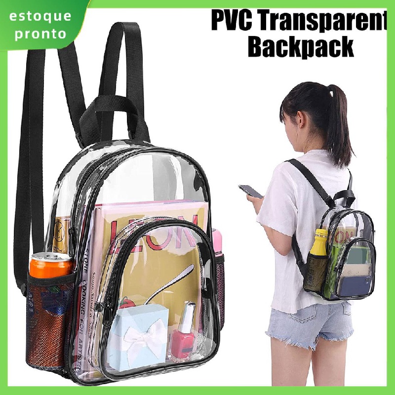 Girls School Bag,Clear Girls Backpack Transparent Backpack With