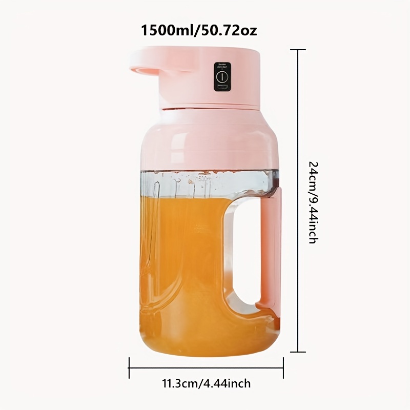 Electric Juicer Cup Portable Large Capacity Juice Maker Citrus Juicers  Juicer Milk Juice Milk Shake Smoothie Food Processor Kitchen Stuff  Clearance Kitchen Accessories Juicer Accessories - Temu