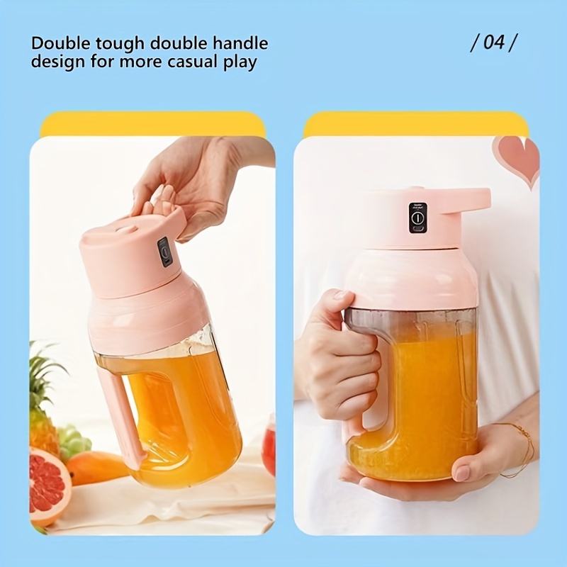 Electric Juicer Cup Portable Large Capacity Juice Maker Citrus Juicers  Juicer Milk Juice Milk Shake Smoothie Food Processor Kitchen Stuff  Clearance Kitchen Accessories Juicer Accessories - Temu