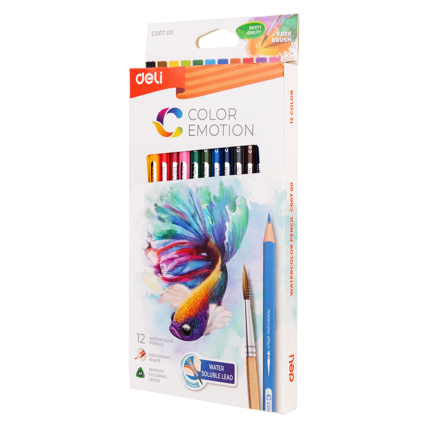 Deli Colored Pencil 12 / 18 / 24 / 36 Colors Art Painting Drawing Wood Color  Pencils Kit Colours School Supplies