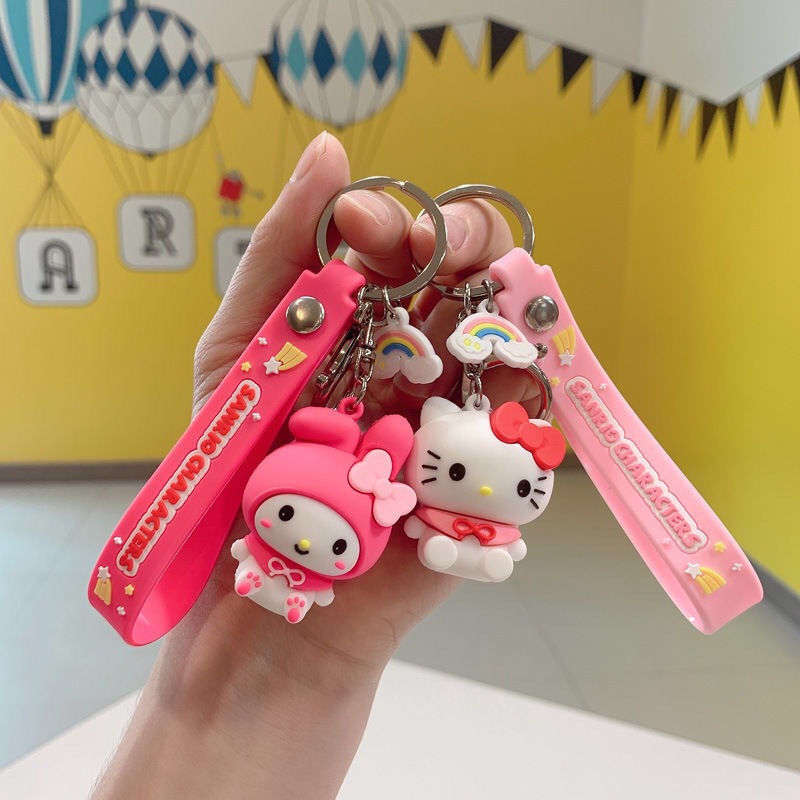 Hello Kitty Mignon Porte clés Pendentif Décoratif - Temu France