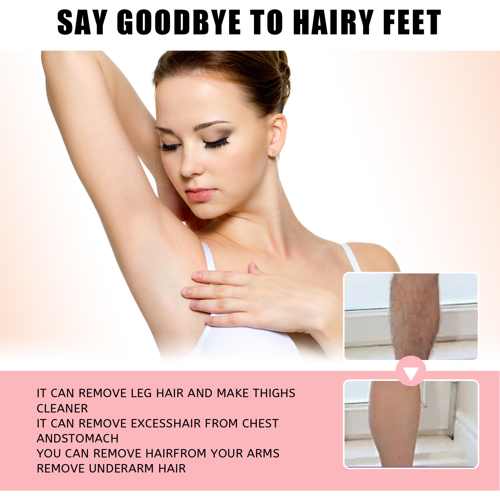 Beeswax Hair Removal Mousse Gentle Beeswax Hair Removal Temu