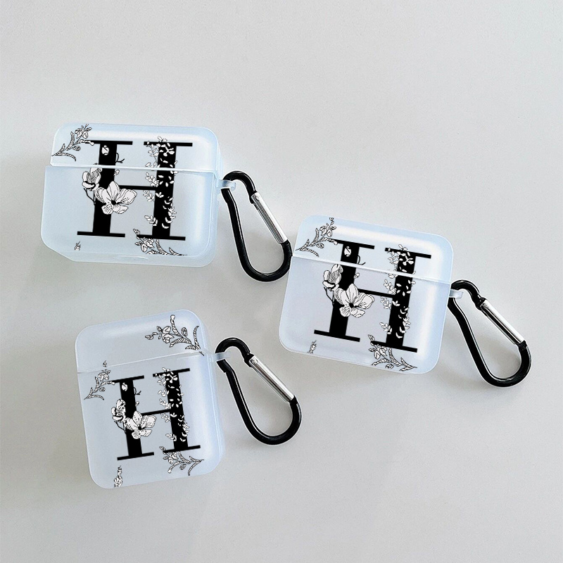 Earphone Case With Letter H Graphic With Lanyard Beads Wireless Protective  Cases Anti-fall For Airpods1/2, Airpods3, Pro, Pro (2nd Generation) Gift  For Birthday, Halloween, Thanksgiving, Christmas - Temu