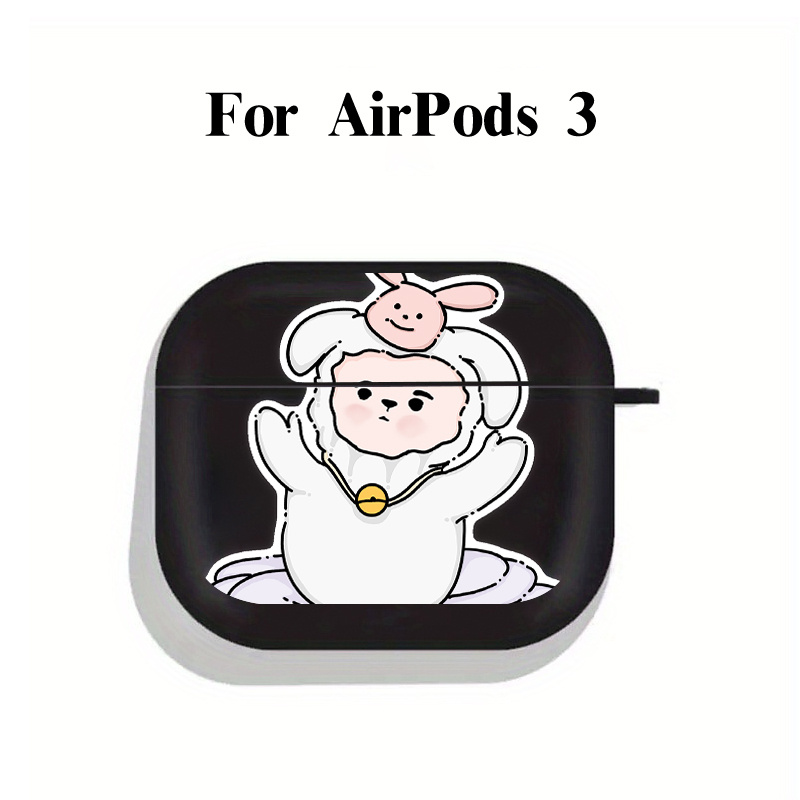 Funda de dibujos animados para Apple AirPods 3. ª generación, funda para  AirPods 1 2 3, funda para AirPods Pro, funda para auriculares inalámbricos