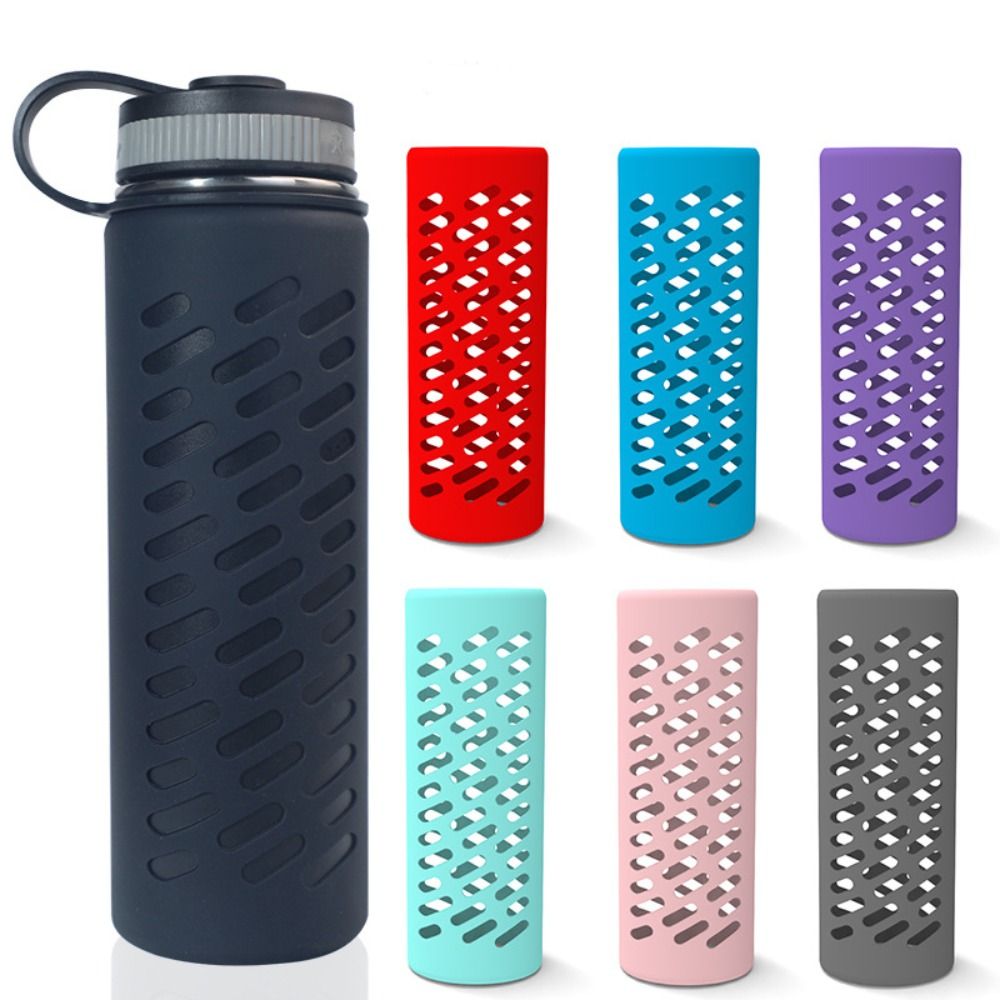 Silicone Water Bottle Sleeve: Protect Your Bottle Keep It - Temu