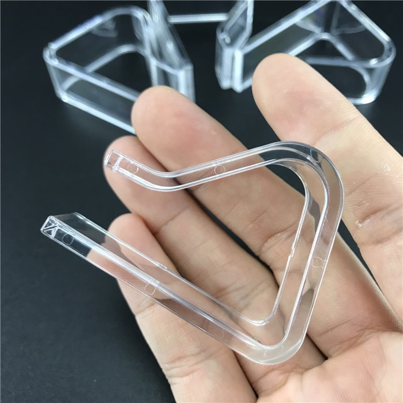 8 pack clear plastic tablecloth clips transparent table cloth hold down clips for indoor and outdoor events hand wash   polypropylene pp ideal for meetings parties details 1