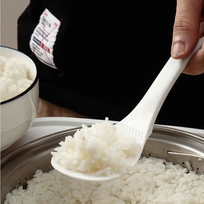 Creative Heart Shaped Vertical Rice Spoon Pp Plastic Rice Shovel Electric  Rice Pot Rice Spoon - Temu
