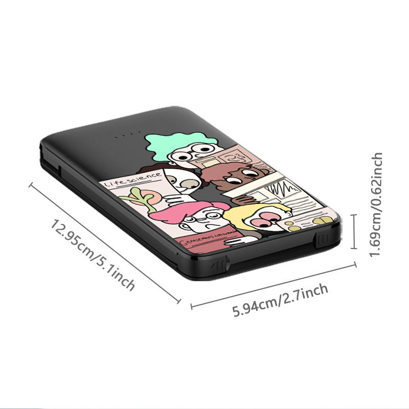 Anime Portable Battery Charger by Wanda Huff - Pixels