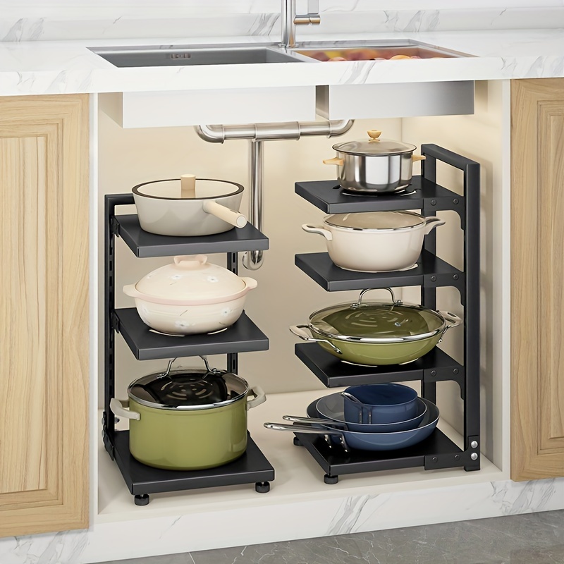 Pot Rack Organizers 5 Tiers Pots And Pans Organizer For - Temu