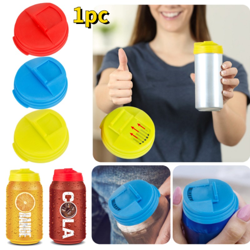 6PCS silicone cup Soda Can Topper Beer Can Lids Covers Energy Drinks Covers