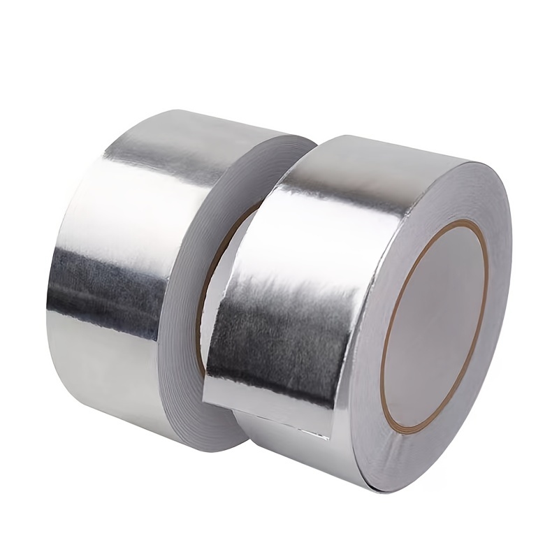 Thick Aluminum Foil Tape For Air Conditioning, Refrigerator, Pipeline,  Range Hood, Leak Repair Tape, High Temperature Conductivity, Strong  Bonding, Pure Aluminum Foil Tape - Temu