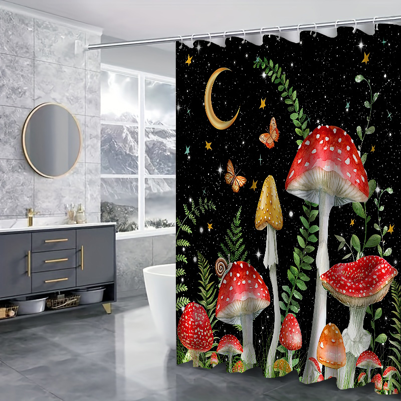 Mushroom Bathroom Decor - Temu