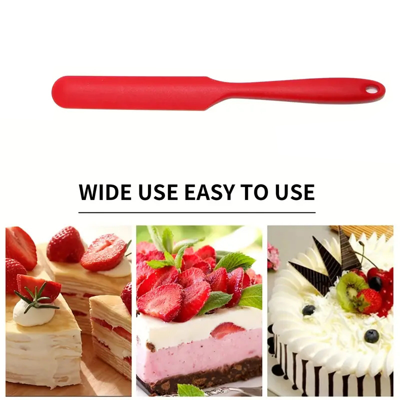 Cake Silicone Heat Resistant Cream Butter DIY Baking Spatula