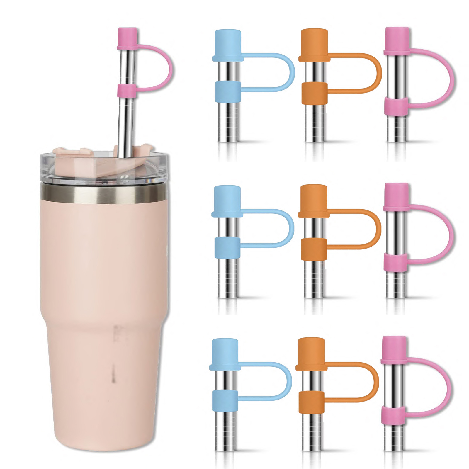 Straw Covers For Stanley Adventure Tumbler Straw Cover - Temu
