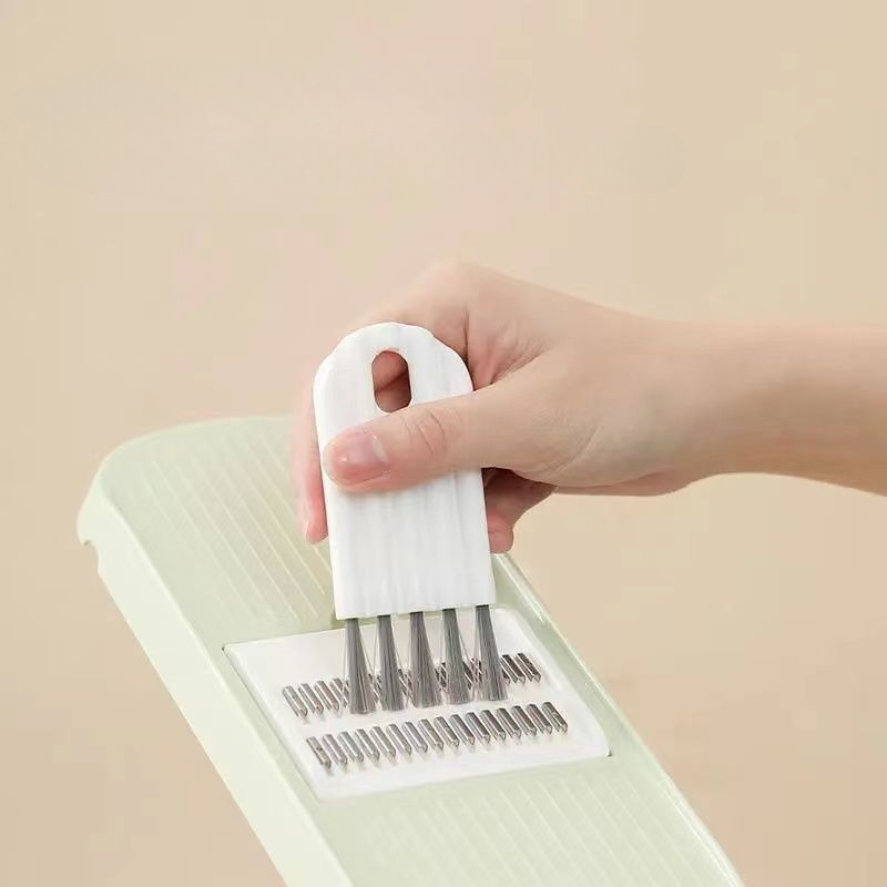 Multifunctional Cleaning Brush Bendable Cup Cover Groove Gap Dead Corner  Brushes