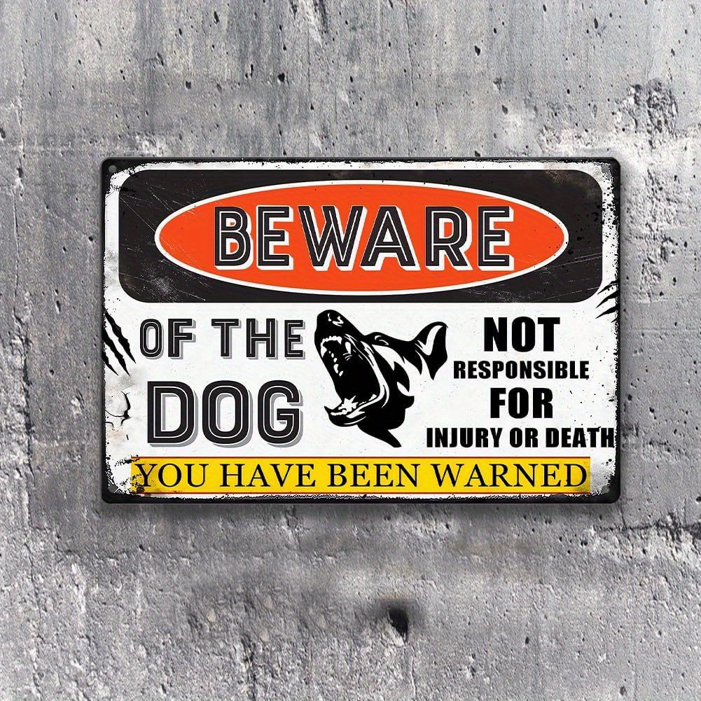 Señal Cuidado con el perro