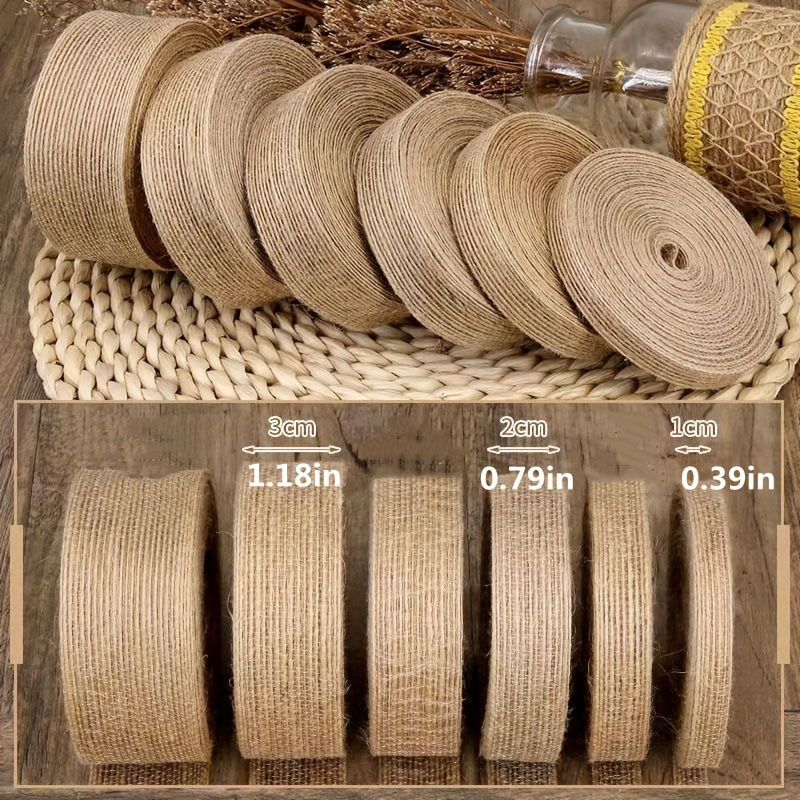 Natural thick jute twine - 5m - Two colors available