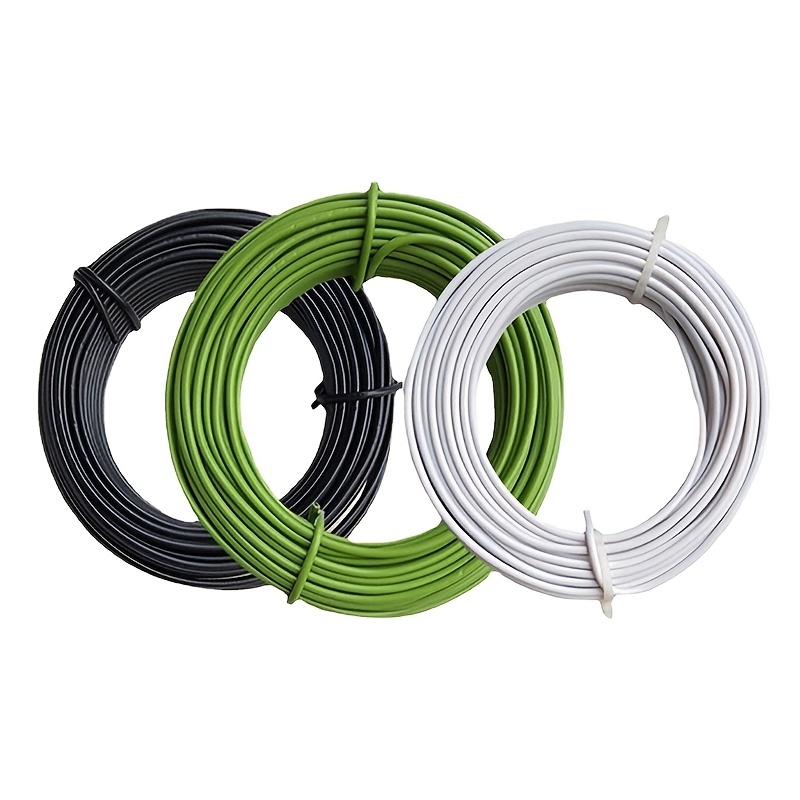 

1 Roll, 32.8ft Garden Supplies, Diy Plant Wire For Tomato Plants, Climbing Roses, Vines, Cucumbers And Squash, Garden Twine Bonsai Training Wire, Garden Supplies