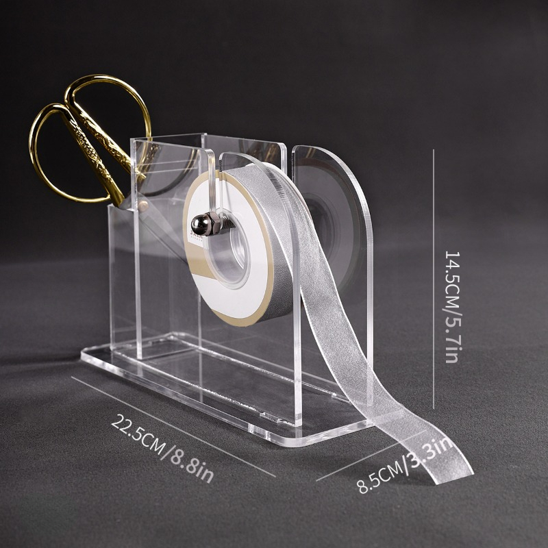 Ribbon Special Storage Rack Transparent Ribbon Holder - Temu