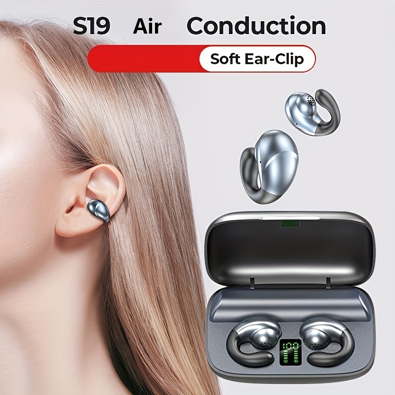 S19 Wireless Earbuds Sport Open Ear Headphones Air Temu Australia