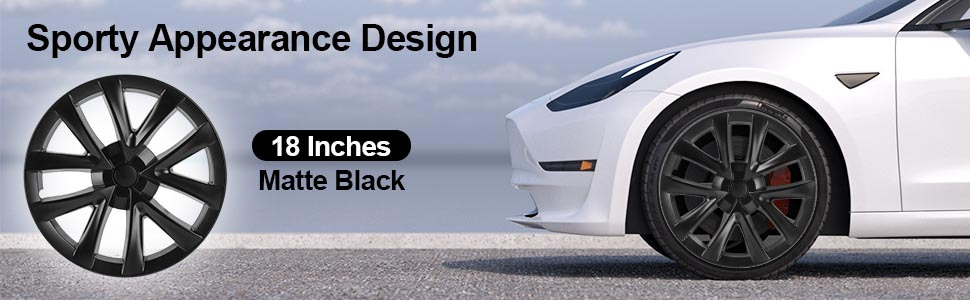 4 X 57MM Enjoliveur de centre de roue Tesla de moyeu noir pour Model 3 / S  EUR 14,29 - PicClick FR
