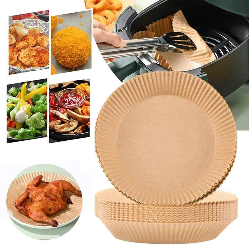 Air Fryer Paper Liners Non stick Disposable Air Fryer Liners - Temu