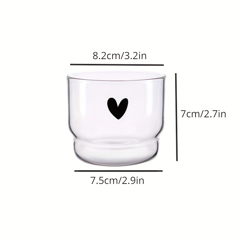 Cute Glass Cup Heat Resistant Healthy Drink Mug Tea - Temu