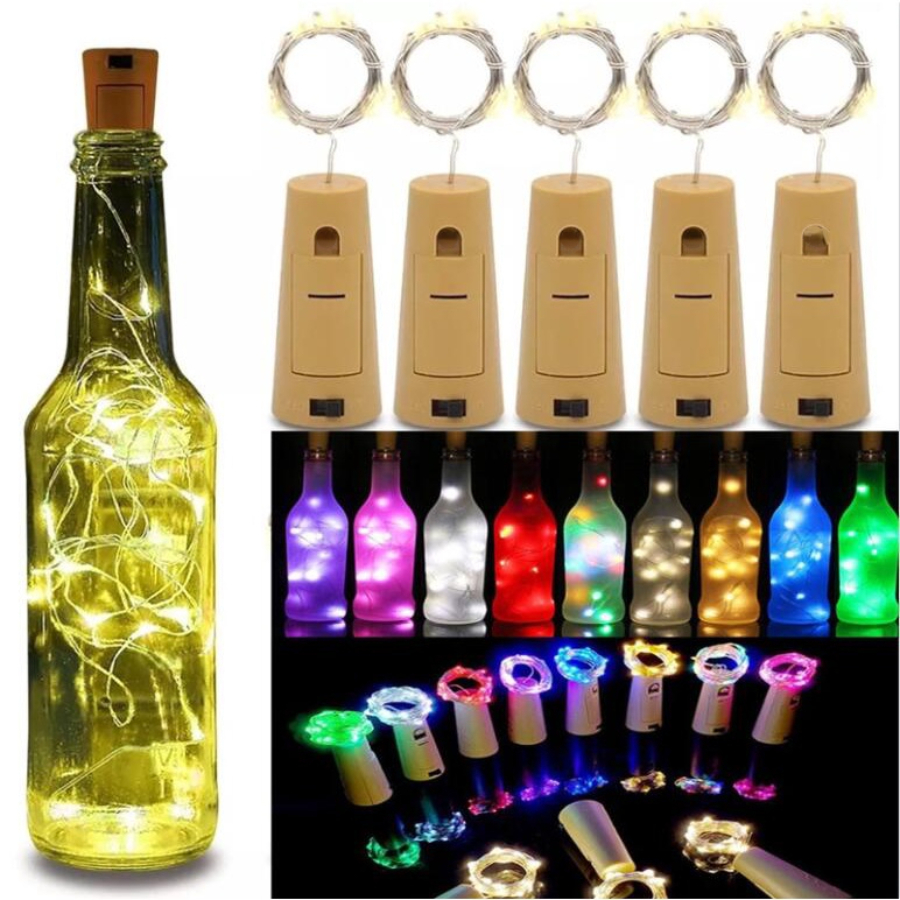 48pcs / set, Lindas mini botellas de vidrio con tapones de corcho - 8  formas para decoración de fiestas de bodas, manualidades DIY y decoración  del ho