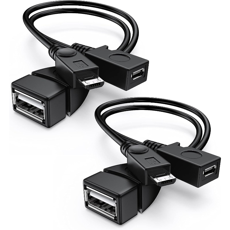 Efillooc Micro USB OTG Cable Y Splitter with Power for FireStick and  Smartphones : : Electronics