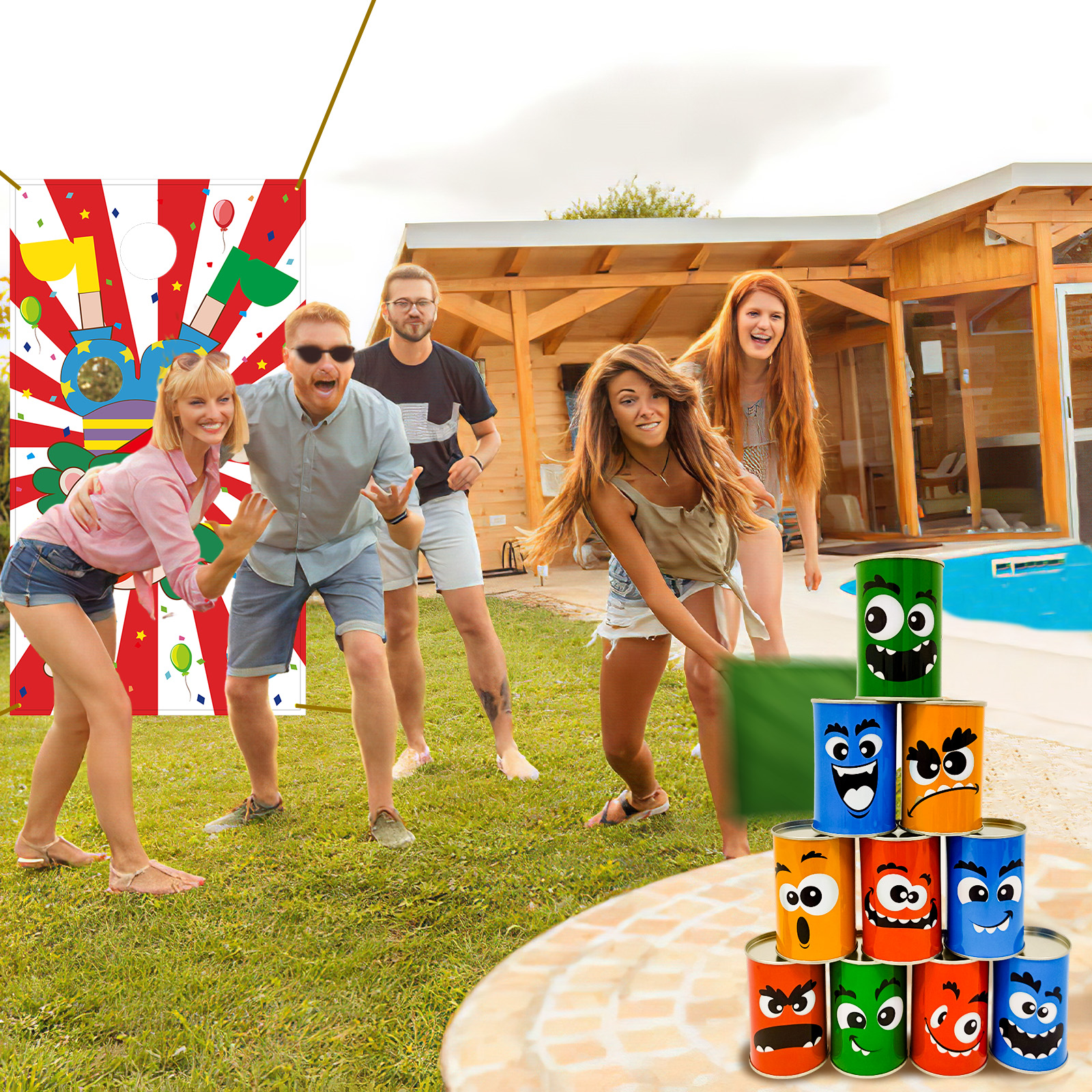 Outdoor Throwing Game Ring Set Perfect For Carnival Garden - Temu