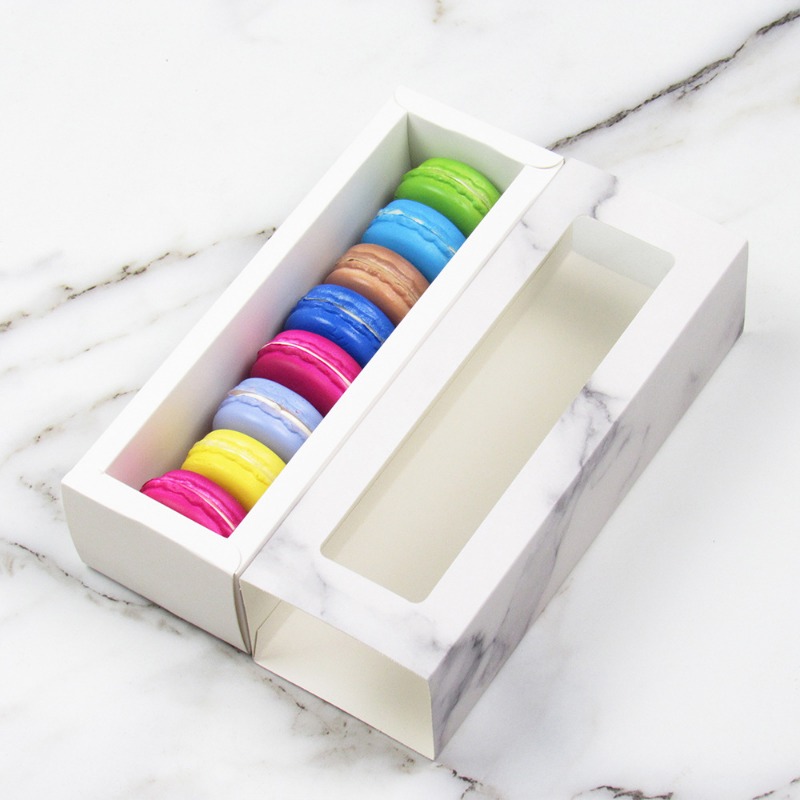 Caja para Macarons con Ventana 50 uds.