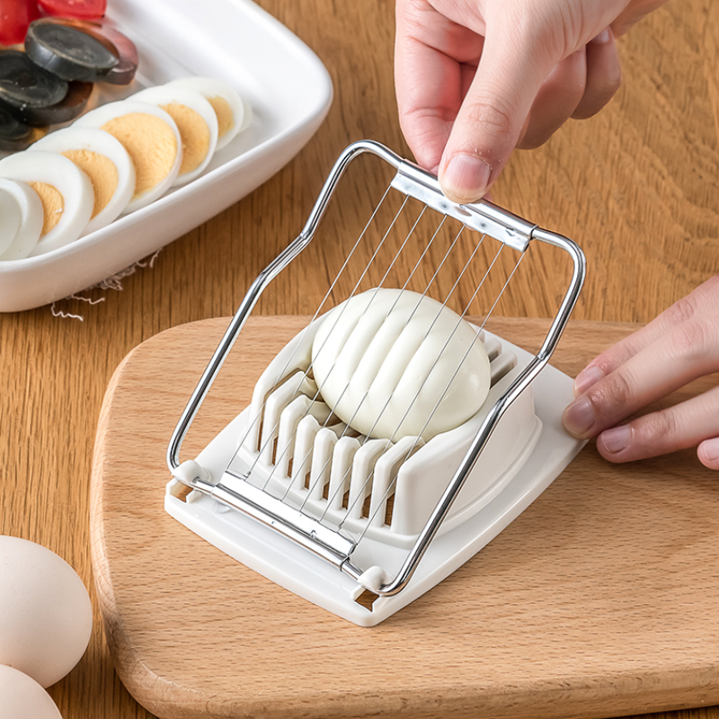 Upgraded Egg Slicer Stainless Steel Kitchen Tool
