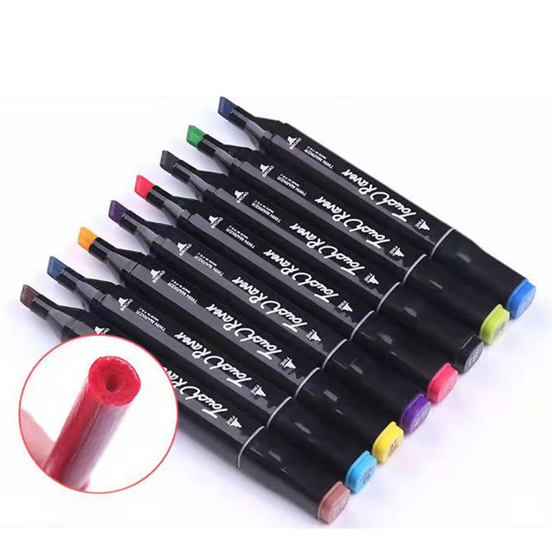 12pcs Color Art Markers Double ended Sketch Markers Set For - Temu