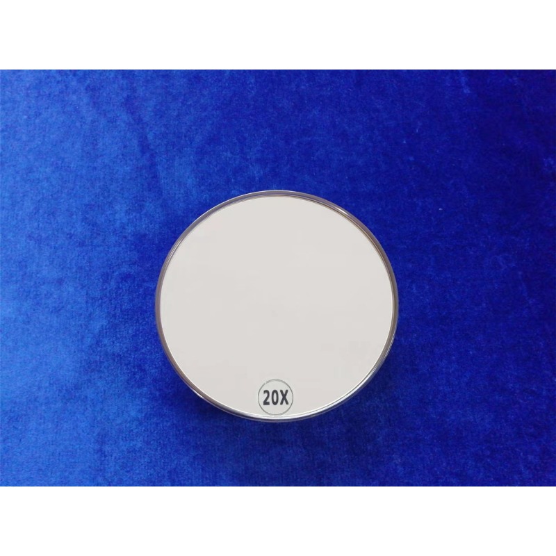 20x Magnifying Makeup Mirror 3 Suction Cups Round Magnification Cosmetics