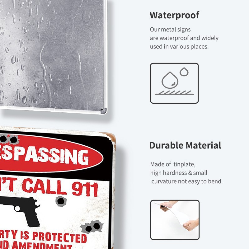 UV Protected & Waterproof Aluminum Warning Signs, No Fishing