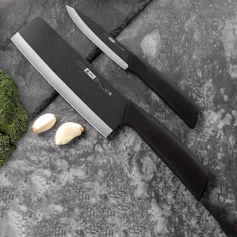 3pcs, Ceramic Knife Set, 4 Inch Fruit Paring Knives With Sheath Covers,Used  For Cooking Vegetable Fruit Bread And Meats