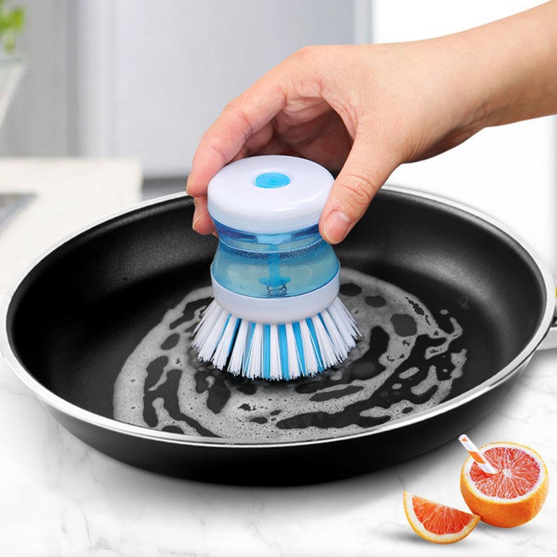 Kitchen Dishwashing Brush Dish Scrub Brush Dish Scrubber Bubble Up