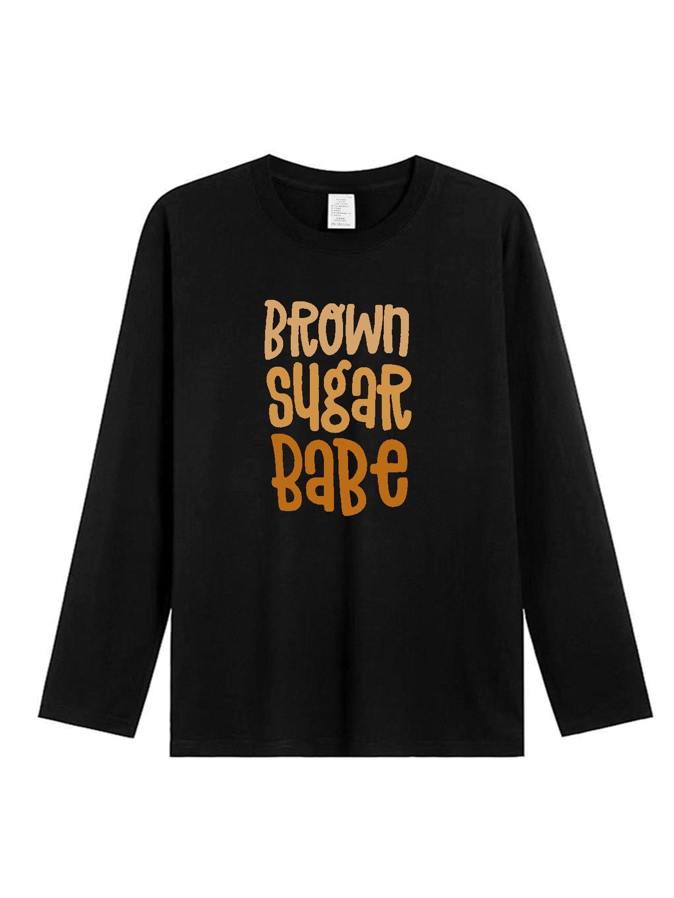 Brown Sugar Babe & Various Print, Men's Trendy Comfy T-shirt