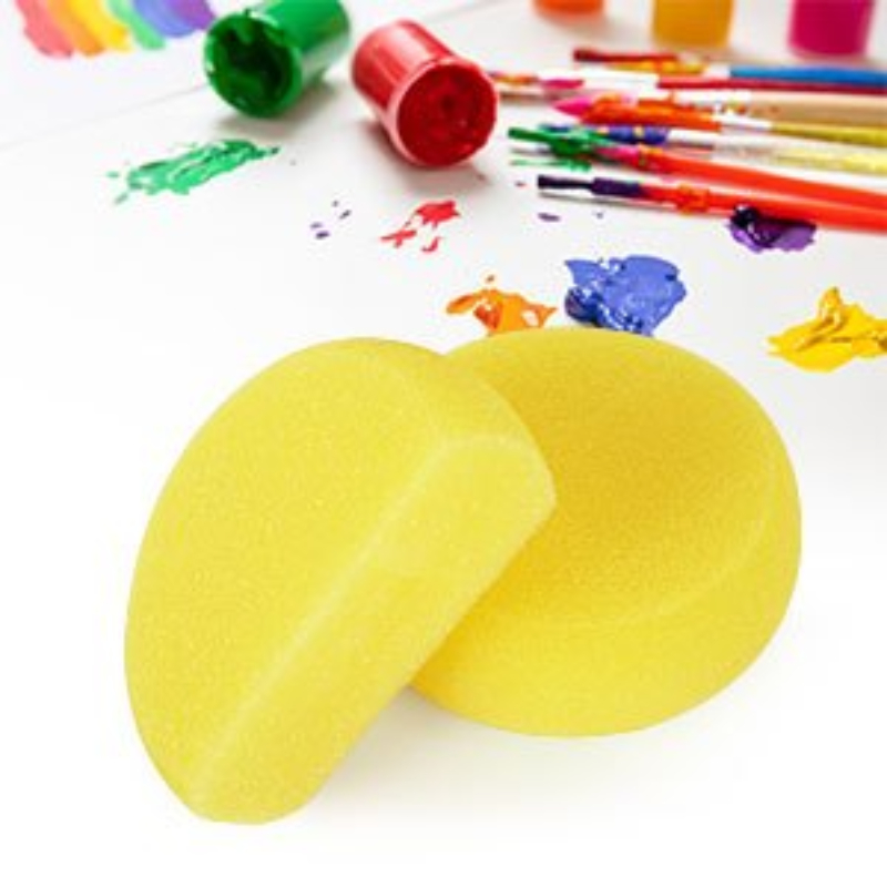 Painting Sponges Round Watercolor Synthetic Sponge Artist - Temu