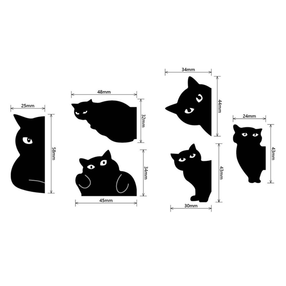 6pcs Mignon Ours Ornements Chat Écran Navigation Ornements - Temu